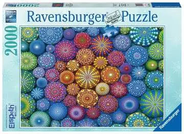 2000 pc Radiating Rainbow Mandalas Puzzle