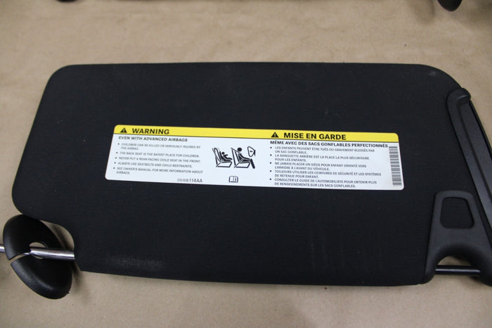 2014-2023 DODGE CHARGER FRONT WINDSHIELD SUN VISOR SHADE SET OEM 5PJ80DX9AC