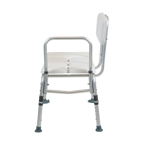 ASPIRE Bath Transfer Bench - Padded Seat & Back