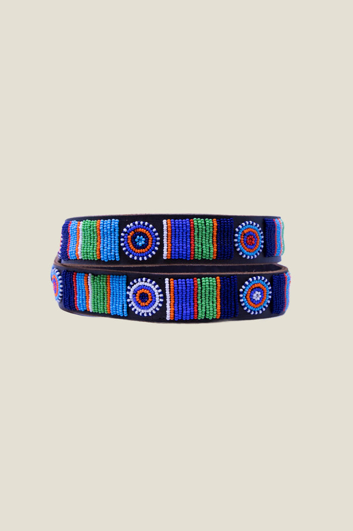 Circle and Stripe Belt | Multicoloured