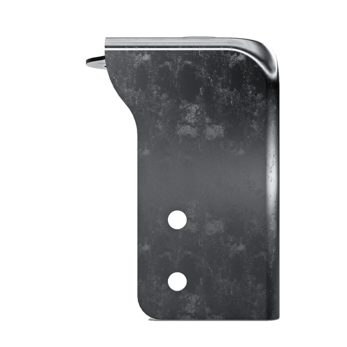 Combination Clamp & Corner with Stacking Dimple, side view