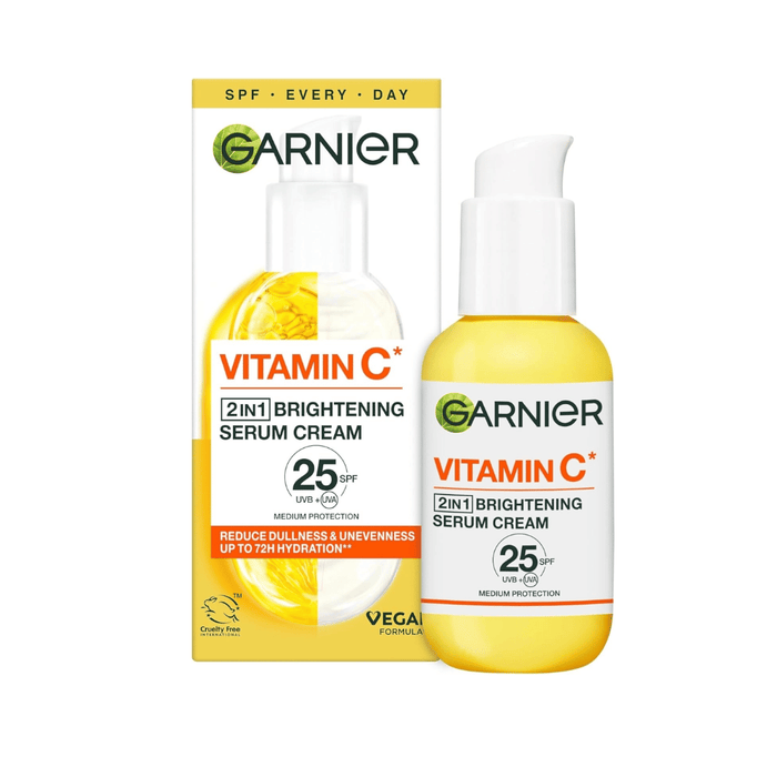 Garnier Vitamin C 2in1 Brightening Serum Cream SPF25