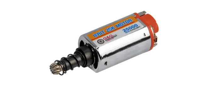 G&G IFRIT 25K Airsoft motor med lang aksel