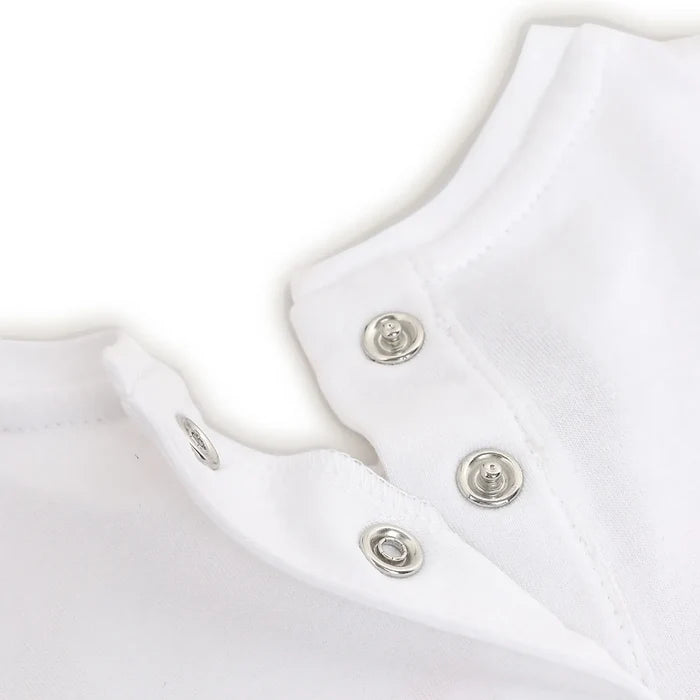 Girls White Graphic Printed T-shirt