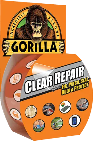 Gorilla Tape Klar, 8,2m Gorilla