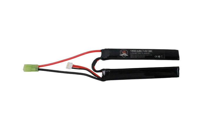 Hank Tactical 7.4V LiPo 1450 mAh Crane batteri til airsoftvåben