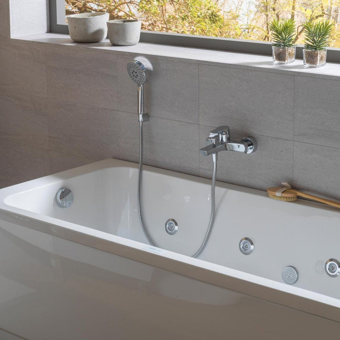 JOY S 5 Functions Hand Shower - Chrome Shower Parts Noken by Porcelanosa