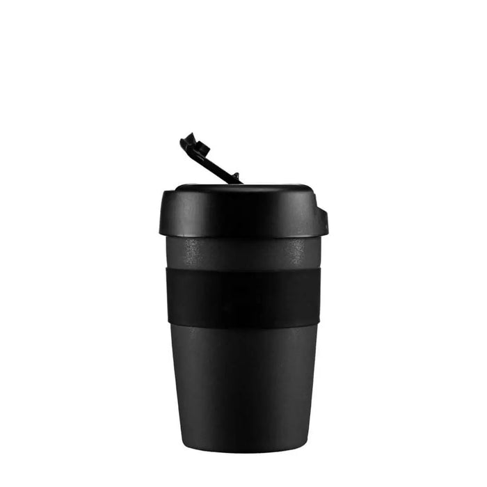Lifeventure termo kaffekop 340ml med brunt flip låg