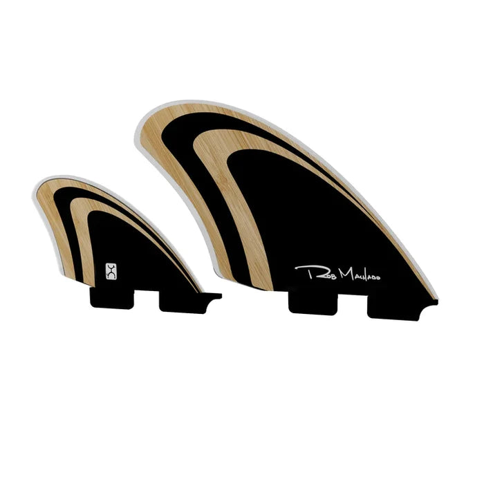 Firewire Machado Seaside Quad FCS2 surfboard fins bamboo black