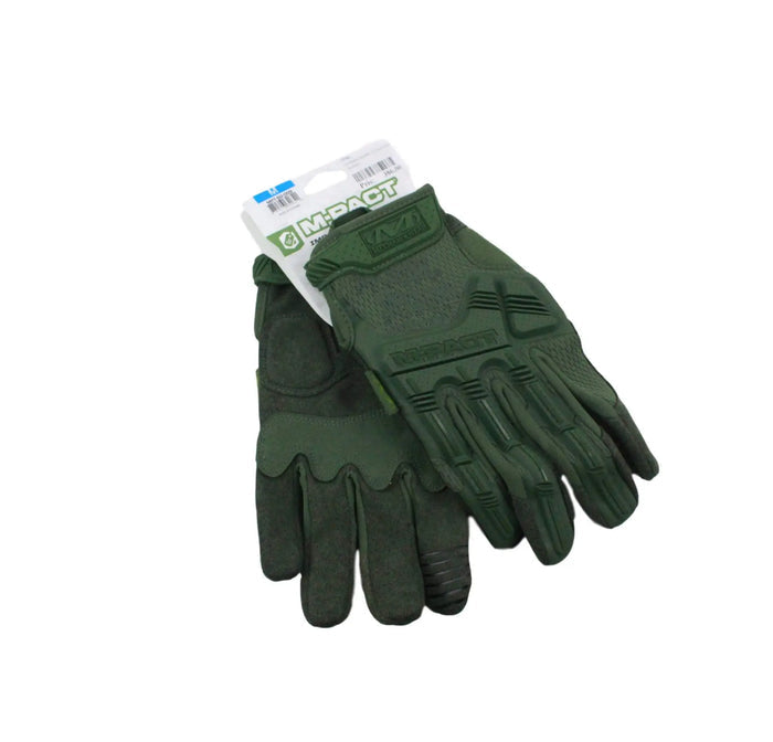 Mechanix handske M-pact OD Large, militærgrøn taktisk handske