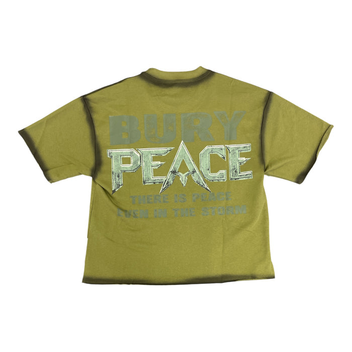 Men BKYS Peace Cropped T-Shirt