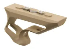 Metal CNC Short Angled Greb, Keymod, Dark Earth Metal Airsoft