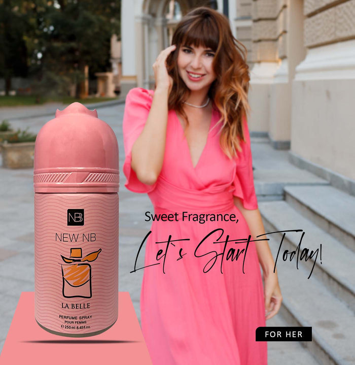 NEW NB LA BELLE PERFUME SPRAY 250ML FOR WOMEN