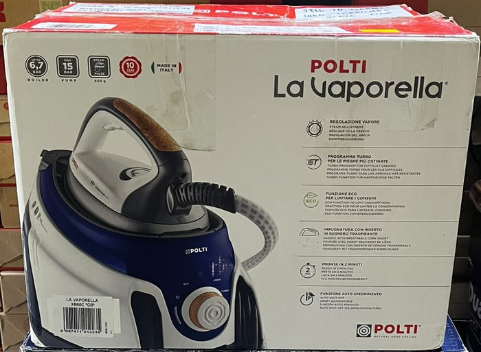 POLTI La Vaporella Steam Generator Iron (XB60C)- CLEARANCE