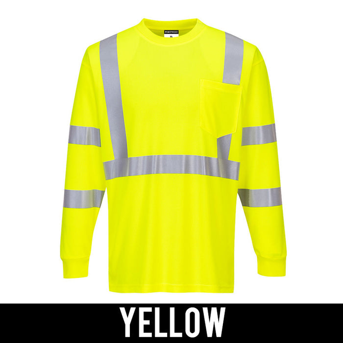 Portwest Hi-Vis Long-Sleeve Shirt