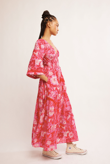Printed Dixie Maxi - Ruby Combo