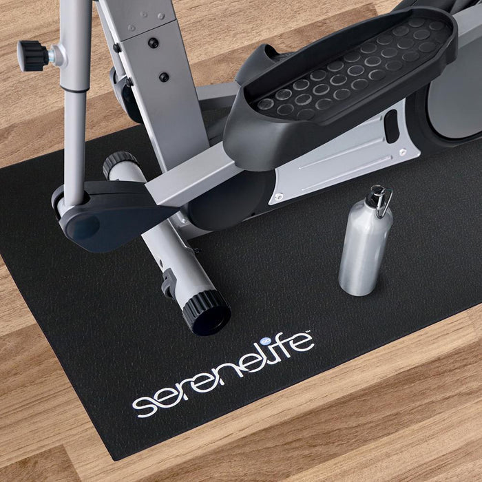 Pvc Bike Mat - Durable With Non-Slip Texture, Portable & Easy To Store