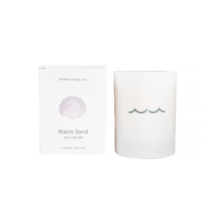 Shore Soap Co. Warm Sand Coastal Candle