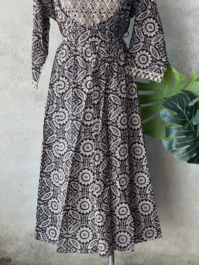 Size 42 - printed Anarkali kurti