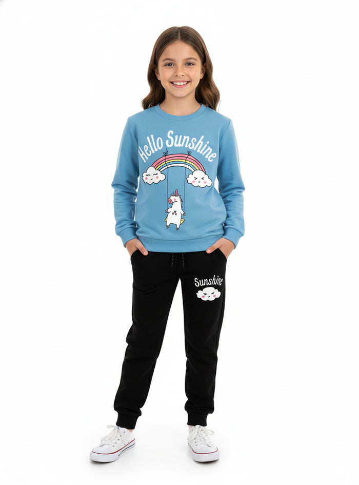 Affordable Girls Winter Fleece Tracksuits