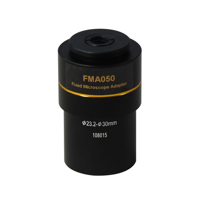 0.5X Microscope Camera Coupler C-Mount Adapter to Convert Eyetube Diameters 23.2mm to 30mm, 23.2mm to 30.5mm