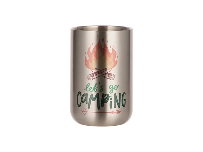 12oz/350ml Sublimation Stainless Steel  U-Shaped Tumbler (Silver)