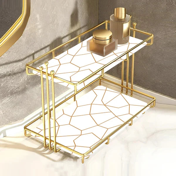 2-Tier Luxury Vanity Storage