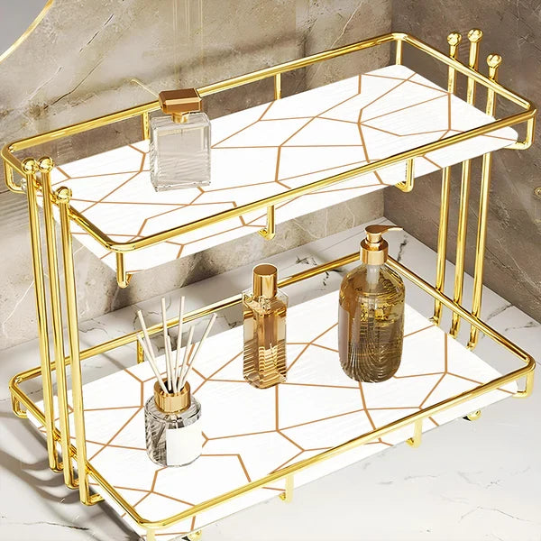 2-Tier Luxury Vanity Storage