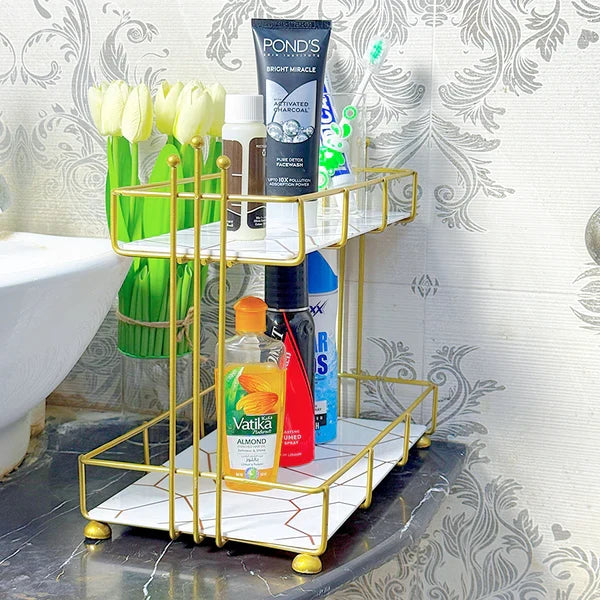 2-Tier Luxury Vanity Storage