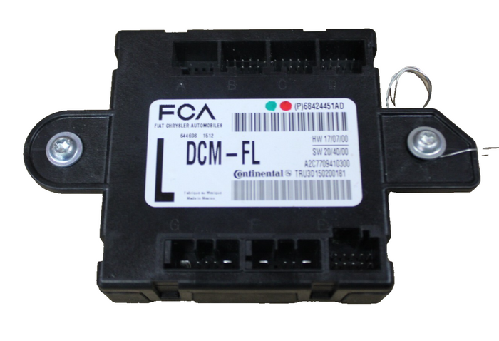 20-23 Dodge Charger Front Door Control Module Left Driver Side OEM 68424451AD