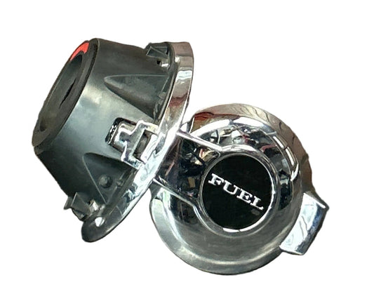 2008-2010 Dodge Challenger SRT Silver Fuel Gas Cap Door Assembly