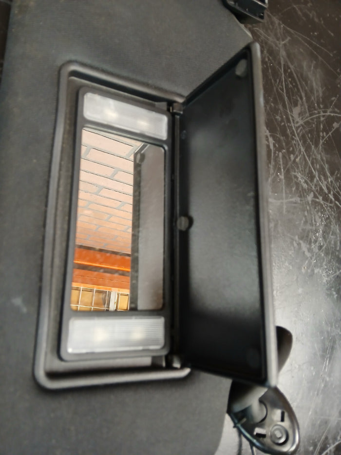 2015-2020 Dodge Charger Driver LH Side Extendable Sun Visor w/ Mirror & Lights