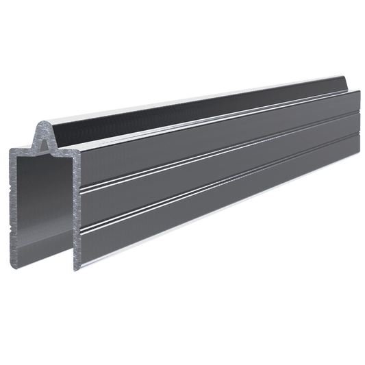 3/8-inch Aluminum Long Leg Tongue Extrusion, 10 Feet Length