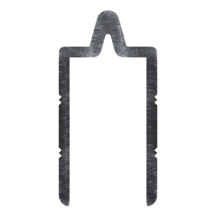 3/8-inch Aluminum Long Leg Tongue Extrusion, 10 Feet Length
