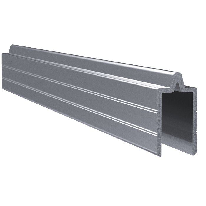 3/8-inch Aluminum Long Leg Tongue Extrusion, 10 Feet Length