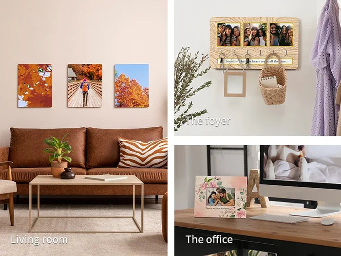 5mm MDF Sublimation Rectangular Photo Panel 8inch x 10inch / 203 x 254 mm