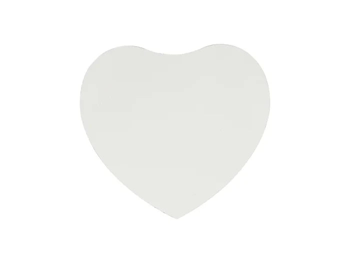 9mm Sublimation Heart MDF Signs 6inch x 6inch / 152*152 mm