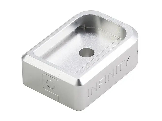 AIP CNC Infinity Puzzle Magasin base til Hi-capa stor sølv