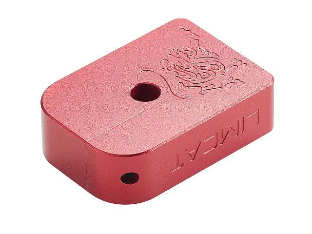Rød AIP CNC Limcat Puzzle Magasinbase til Hi-capa.