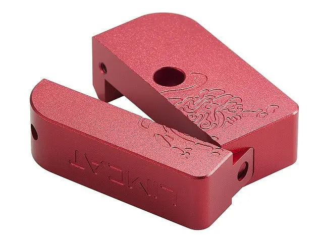 Rød AIP CNC Limcat Puzzle magasin base til Hi-capa pistol