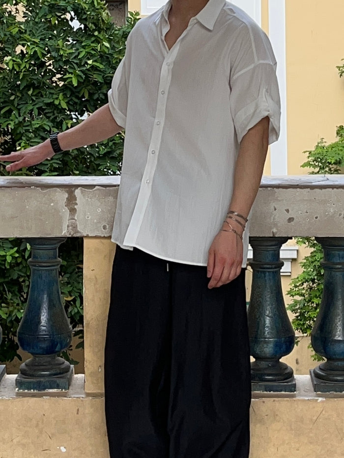Airy Half Sleeve Shirt