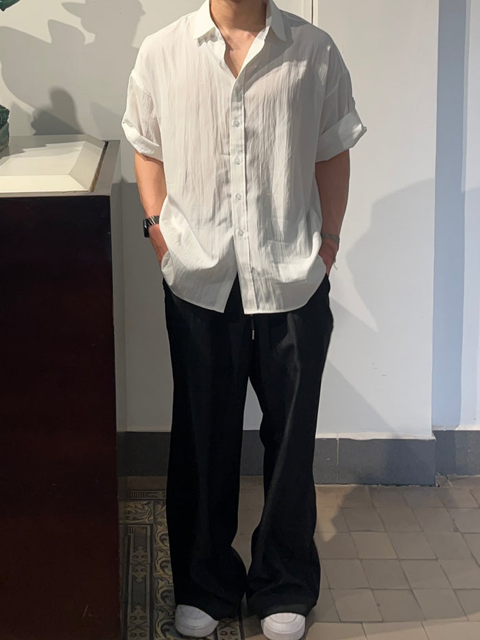 Airy Half Sleeve Shirt