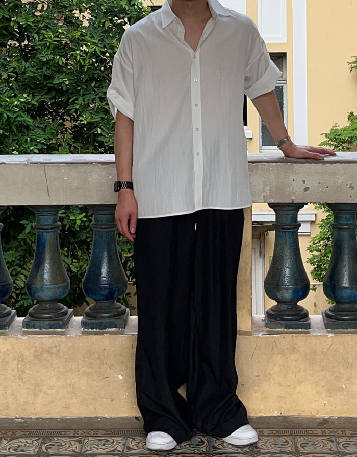 Airy Half Sleeve Shirt