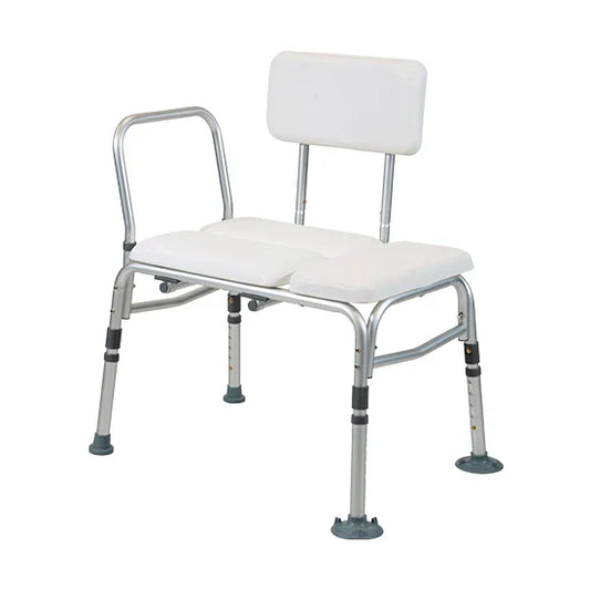 ASPIRE Bath Transfer Bench - Padded Seat & Back