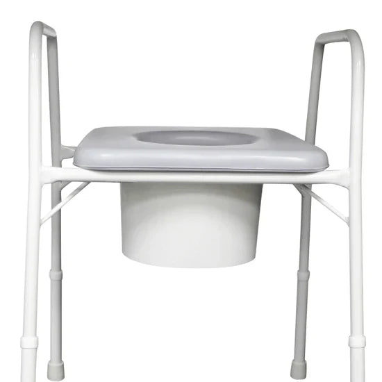 ASPIRE Over Toilet Aid - Clip On Padded Seat - Closed