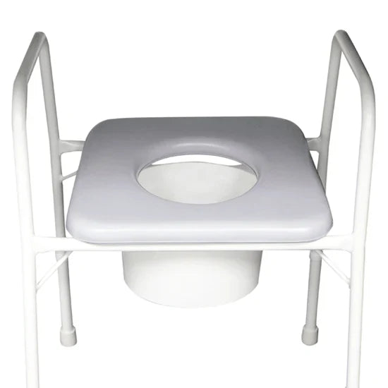 ASPIRE Over Toilet Aid - Clip On Padded Seat - Closed