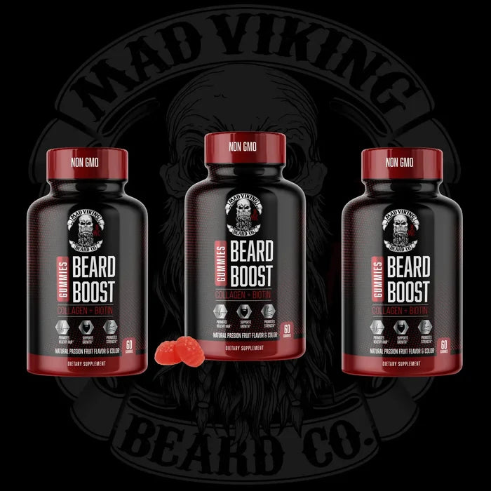 BEARD VITAMIN GUMMIES 3 PACK