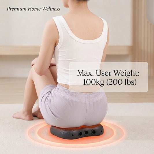 Black Bian Stone Moxa Seat – Warm Your Root, Glow From Within | Moxibustion Therapy for Women