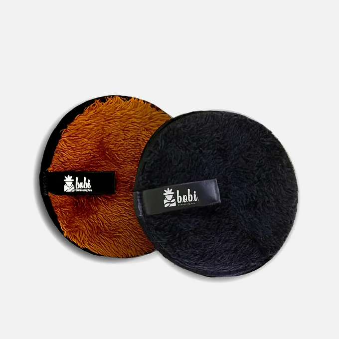 BOBI Mircorfibre Reusable Soft Makeup Remover Cleansing Pads - Pack of 2
