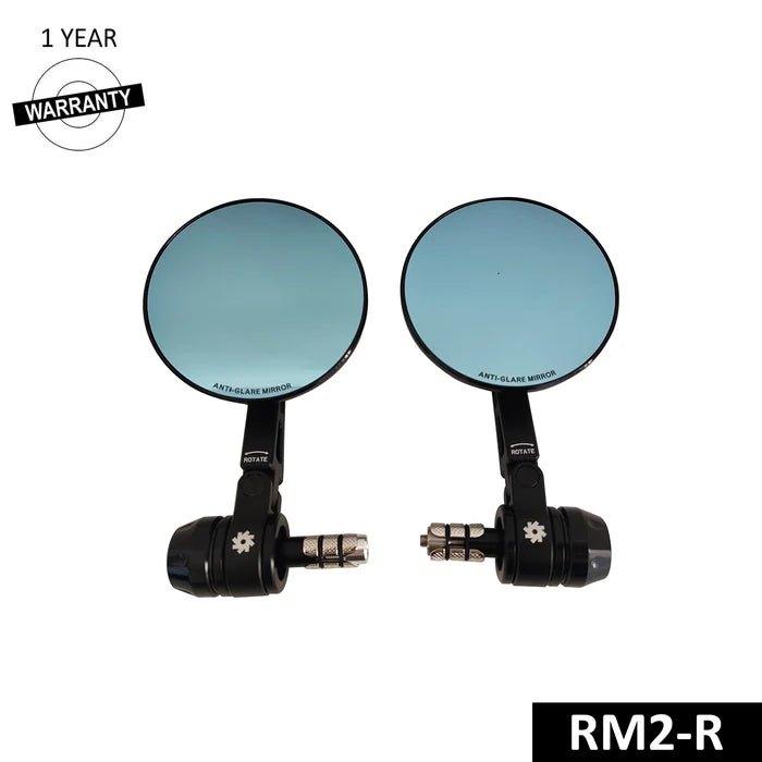 BOBO RM2-R Bar End Motorcycle Mirrors
BOBO RM2-R Round Bike Mirrors Pair
BOBO Anti-Glare Bar End Mirrors